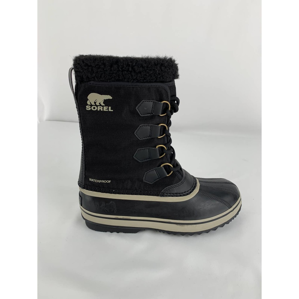 Sorel Mens 1964 Pac Nylon Boot Single Shoe Right Foot Size 7.5 Black Waterproof